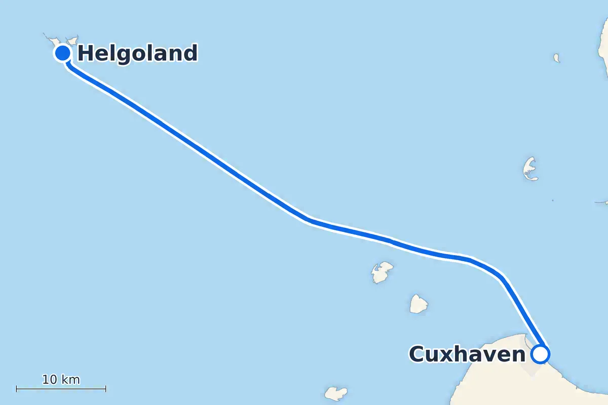 Cuxhaven - Helgoland