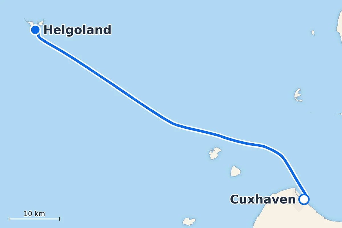Cuxhaven - Helgoland