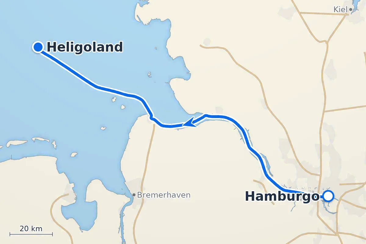 Hamburgo - Heligoland